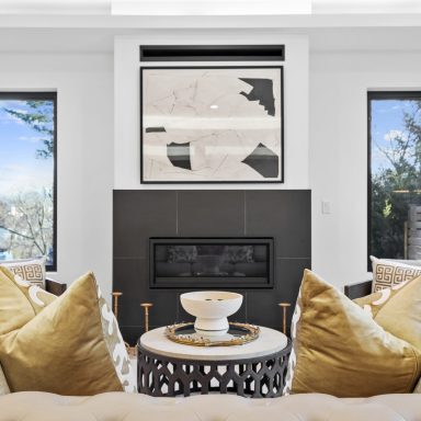 Luxury home staging in Arlington, VA for new construction